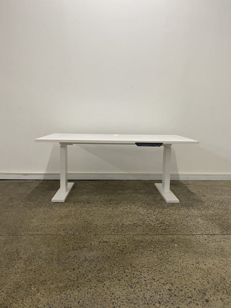 Second Hand Schiavello Manual Height Adjustable Desk1600mm OfficeBuy