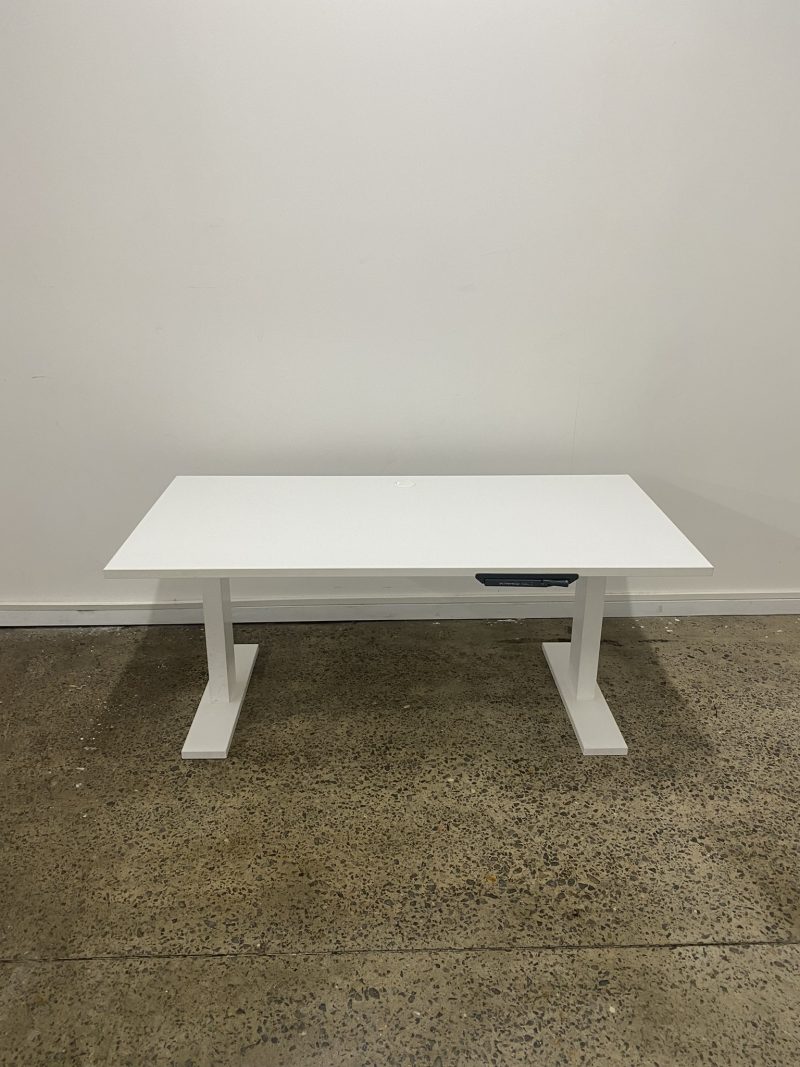 Second Hand Schiavello Manual Height Adjustable Desk1600mm OfficeBuy