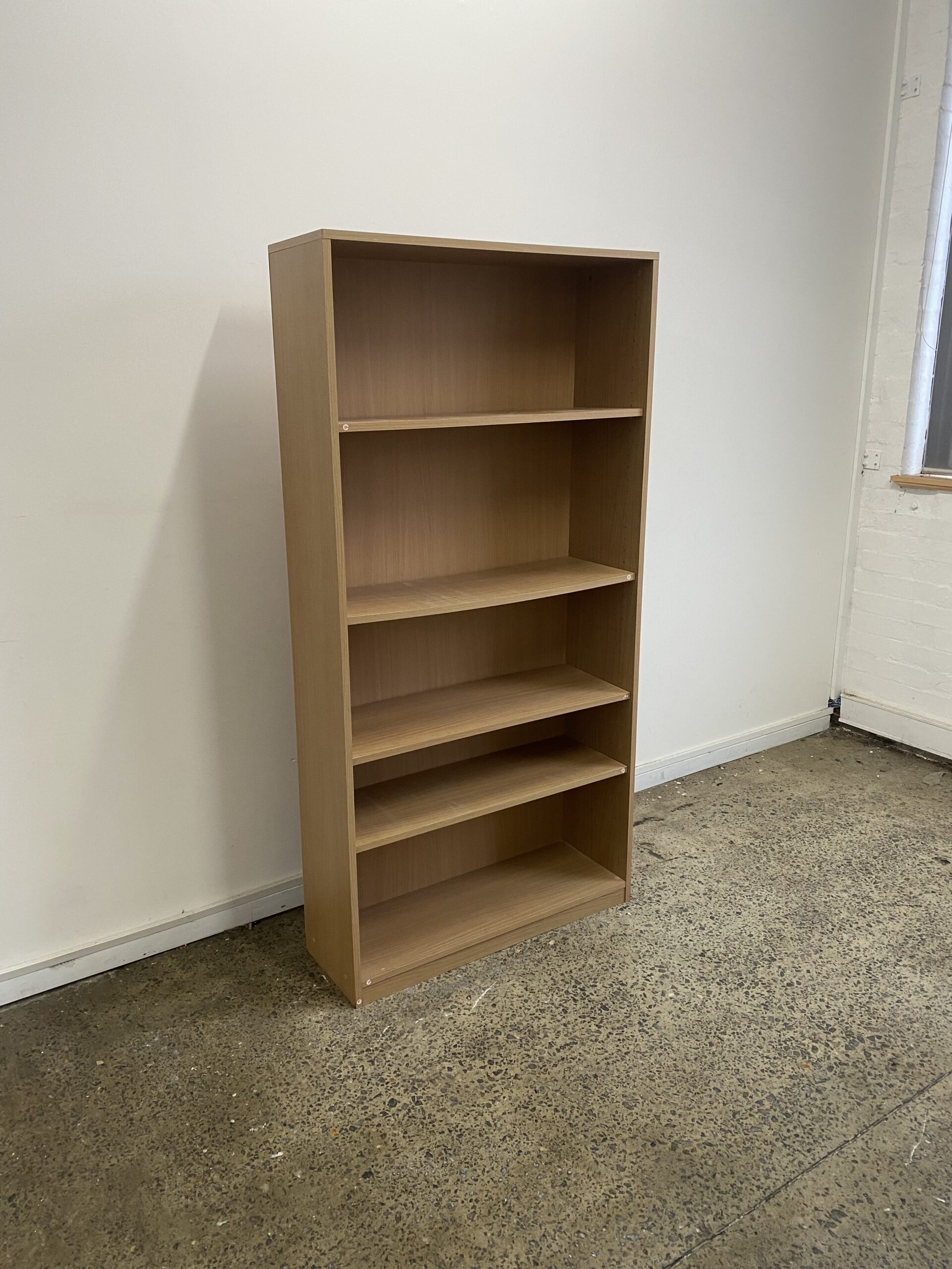 Second Hand Bookcase with Soft BackOak OfficeBuy