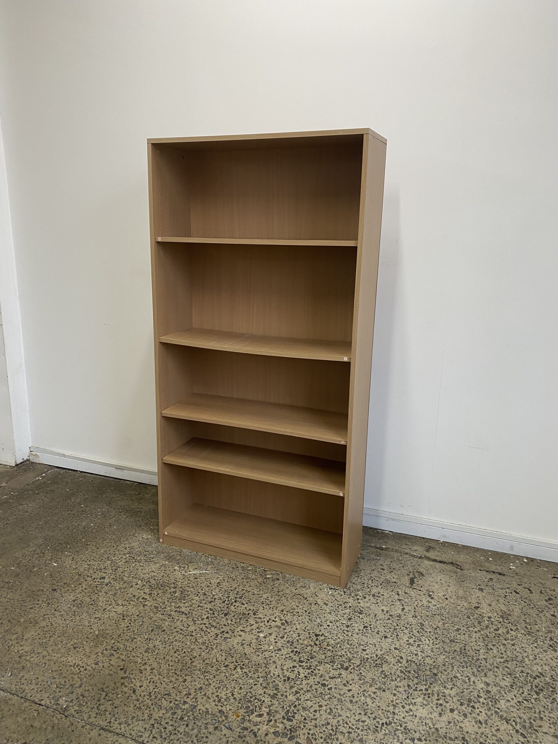 Second Hand Bookcase with Soft BackOak OfficeBuy