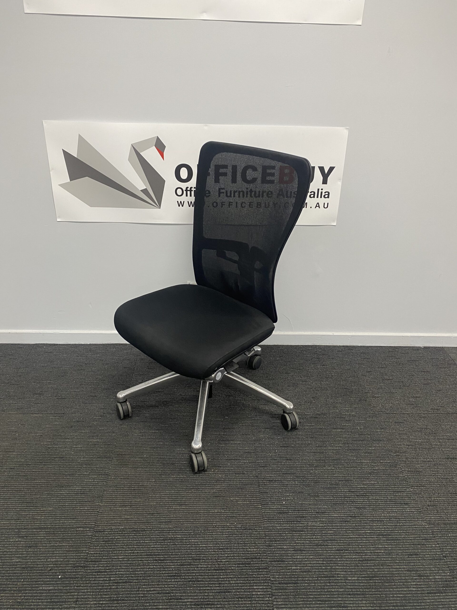 Second Hand Genuine Haworth Zody Ergonomic Chair without Armrests