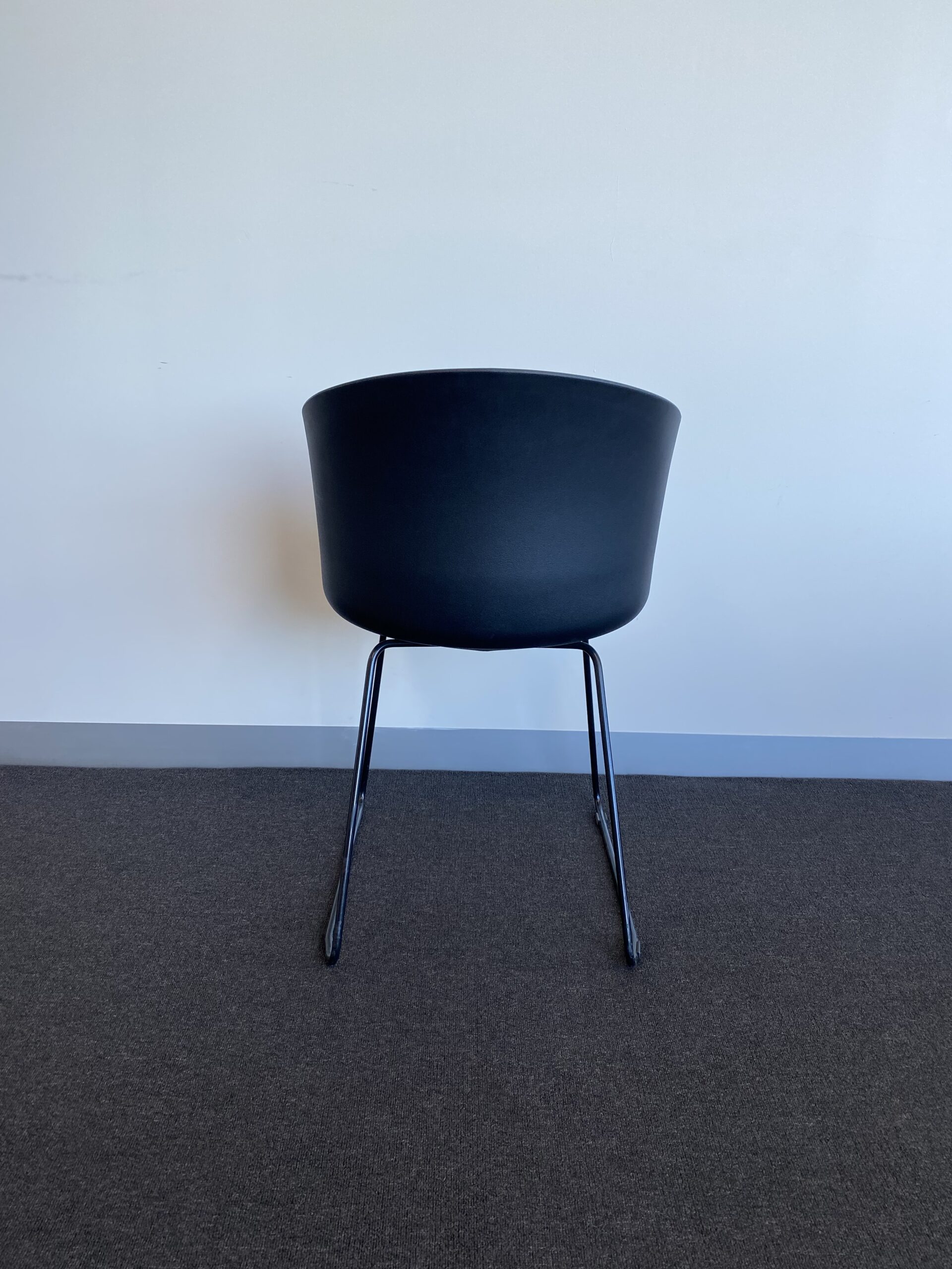 Second Hand Tub Chair/ArmchairBlack and Light Grey5 available OfficeBuy