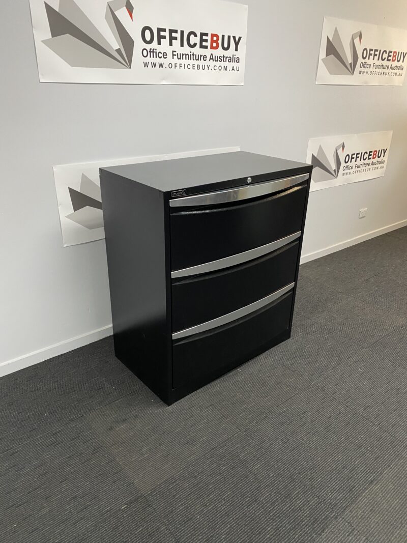 Second Hand Lockable STILFORD ThreeDrawer Lateral Filing